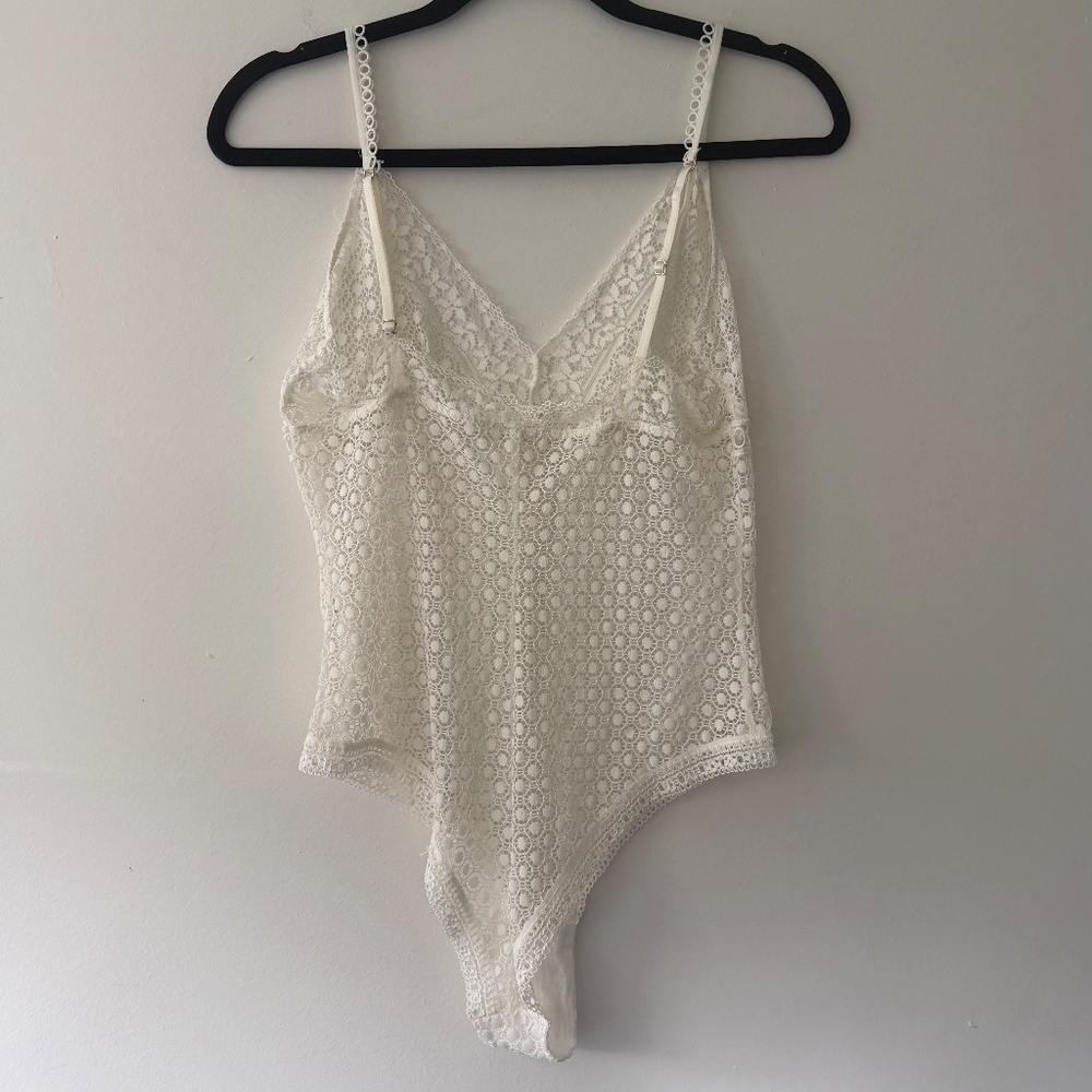 Intimissimi White Lace Bodysuit - Picture 4 of 6